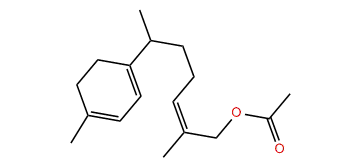 (Z)-gamma-Curcumen-12-yl acetate